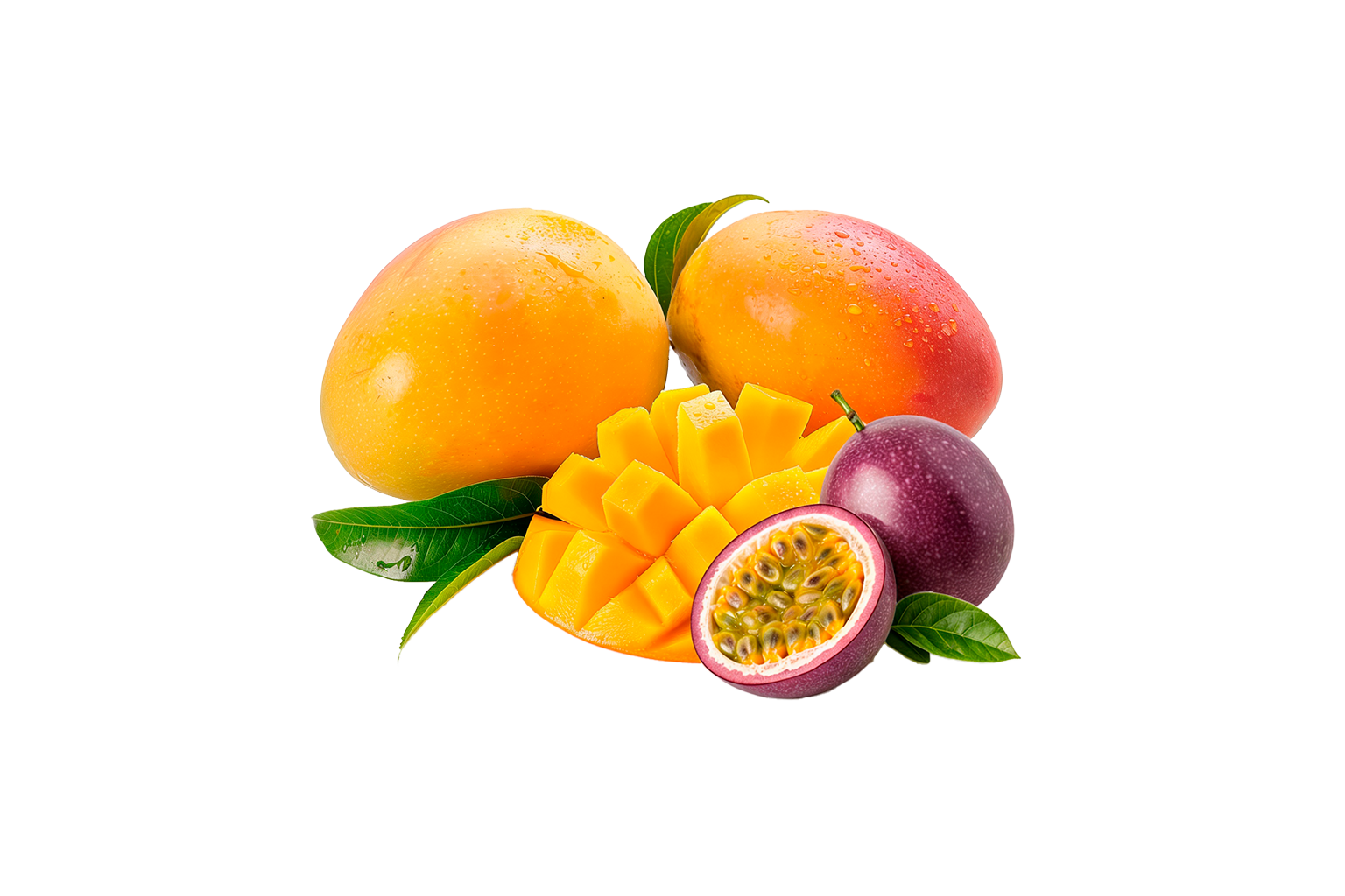 Mango con maracuyá